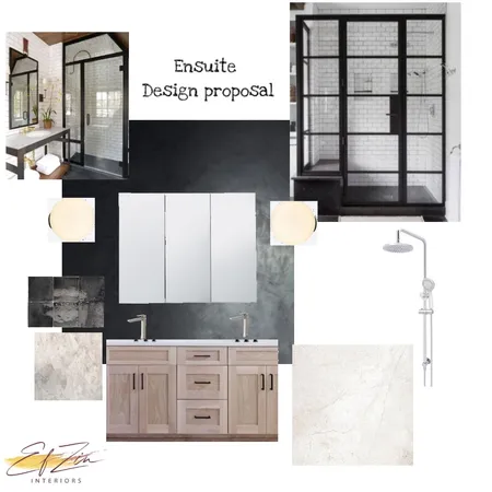 DeGennaro Ensuite Interior Design Mood Board by EF ZIN Interiors on Style Sourcebook