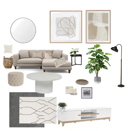 Living room Interior Design Mood Board by BijankaZubonja on Style Sourcebook