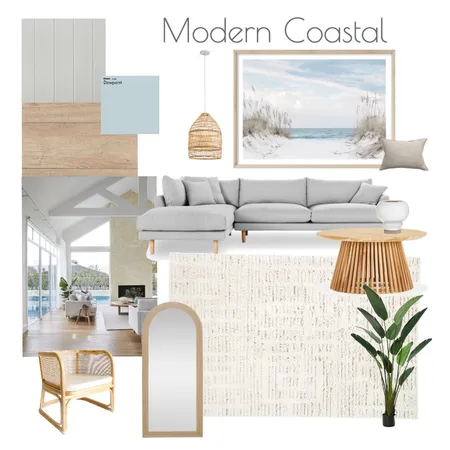 Modern Coastal Interior Design Mood Board by TheCuratedHaven on Style Sourcebook