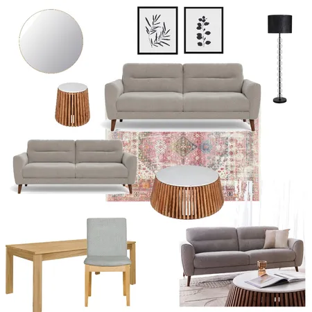 Modern Timeless Living Interior Design Mood Board by Di Taylor Interiors on Style Sourcebook