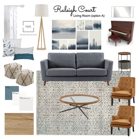 Raleigh Court - Living Room A Interior Design Mood Board by Nis Interiors on Style Sourcebook