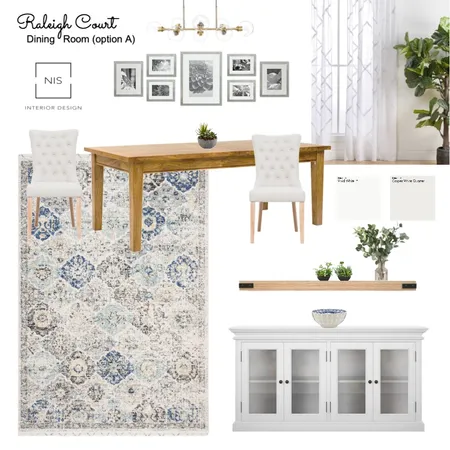 Raleigh Court - Dining Room A Interior Design Mood Board by Nis Interiors on Style Sourcebook