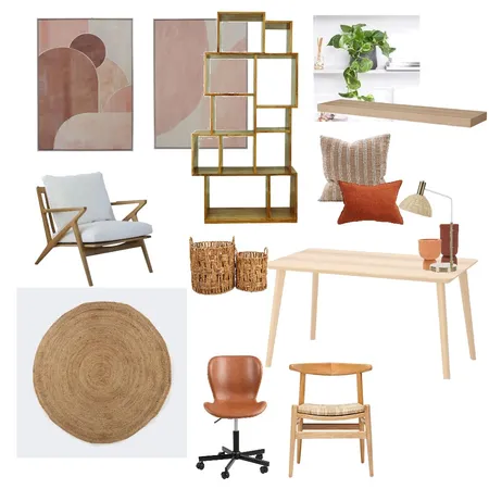 Nats Study area Interior Design Mood Board by Katherine Eldred on Style Sourcebook