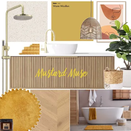 Mustard Muse Interior Design Mood Board by Natalie Holland on Style Sourcebook