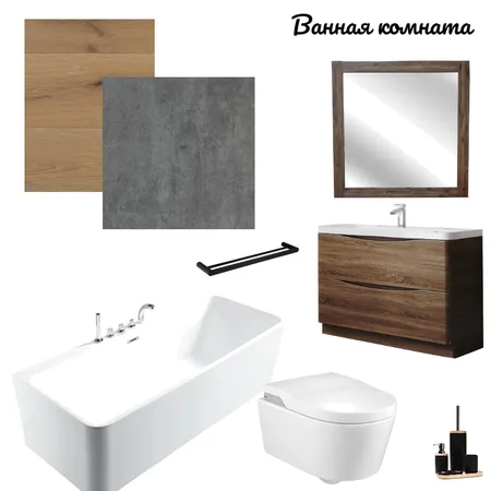 Ванная комната Interior Design Mood Board by LudaMovchan on Style Sourcebook