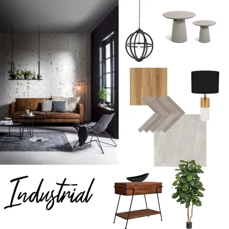 Industrial Mood Board Interior Design Mood Board by maru.rodz11 on Style Sourcebook