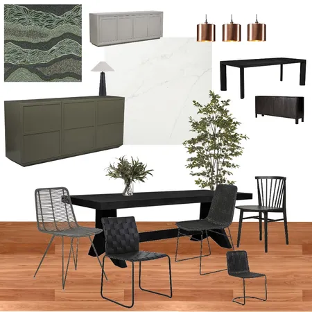 STREET - Draft Concepts Contemporary Australian Dining Interior Design Mood Board by Kahli Jayne Designs on Style Sourcebook