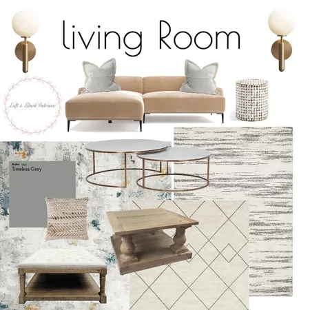 Hockin Living Room Interior Design Mood Board by Loft&Blush on Style Sourcebook