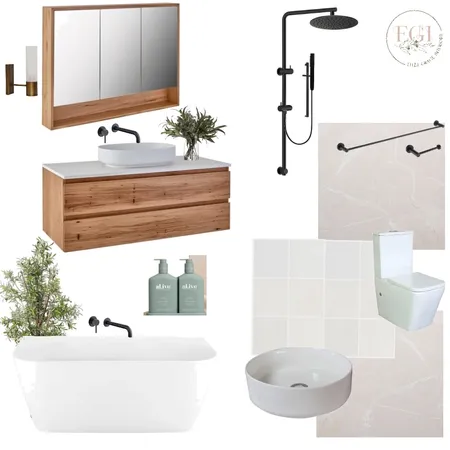 Daena Wet Areas Interior Design Mood Board by Eliza Grace Interiors on Style Sourcebook