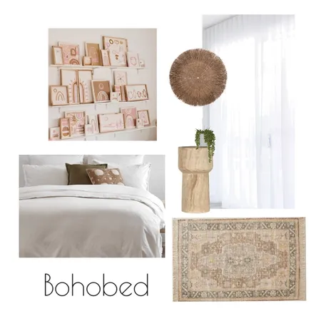 Boho Bedroom Interior Design Mood Board by Coral Cove Living on Style Sourcebook