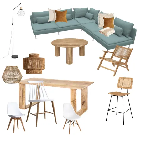 Living room / dining Interior Design Mood Board by mmillyjane on Style Sourcebook