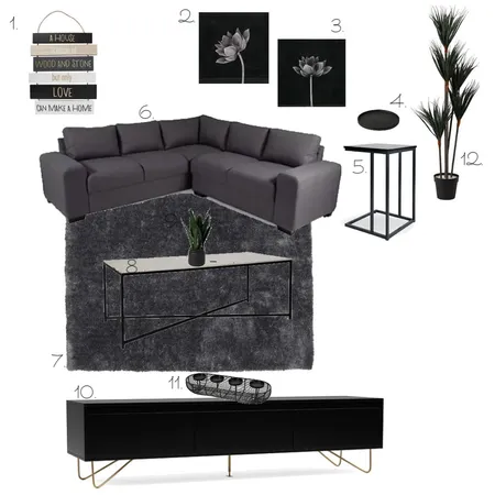 Living Room Interior Design Mood Board by Logan van Rooyen on Style Sourcebook