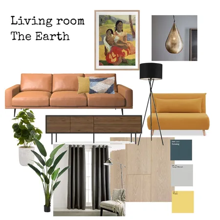 Living Room The Earth Interior Design Mood Board by Oksana Olivia on Style Sourcebook