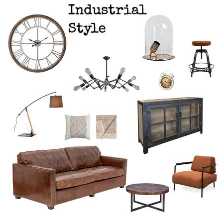Industrial style Interior Design Mood Board by MB Interiors on Style Sourcebook