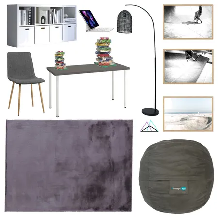 alumina gaming room Interior Design Mood Board by Invelope on Style Sourcebook