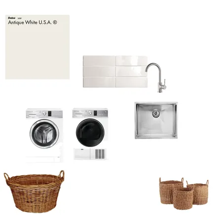 Laundry Interior Design Mood Board by tado on Style Sourcebook