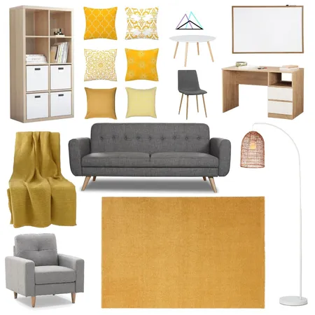 gold room Interior Design Mood Board by Invelope on Style Sourcebook