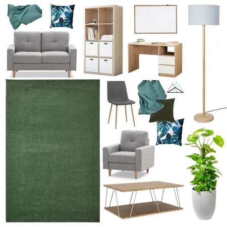 emerald room Interior Design Mood Board by Invelope on Style Sourcebook