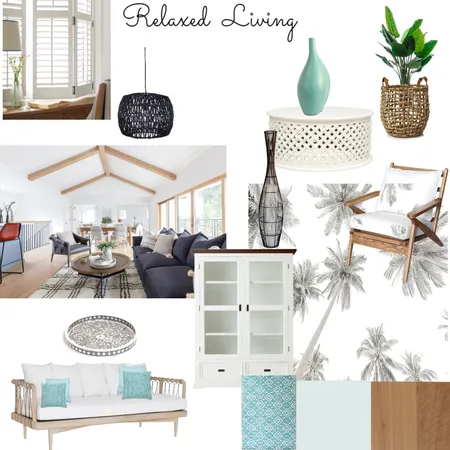 Relaxed Living Interior Design Mood Board by Cathyd on Style Sourcebook