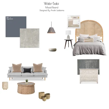 Wabi-Sabi Interior Design Mood Board by Anahiledesma on Style Sourcebook