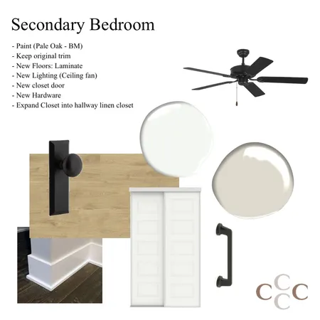 West Century Home - Secondary Bedroom Interior Design Mood Board by CC Interiors on Style Sourcebook