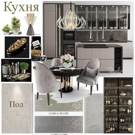 Кухня лофт Interior Design Mood Board by CoLora on Style Sourcebook