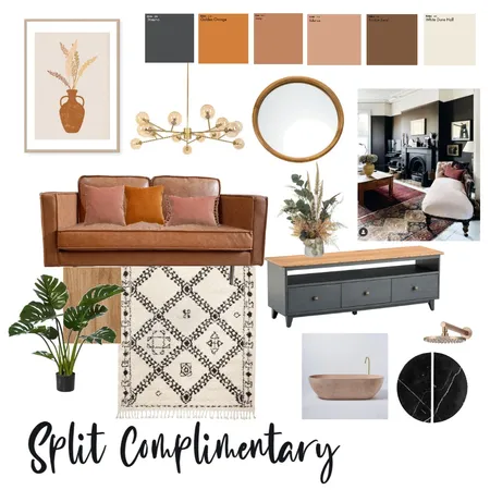 Complimentary colour cheme Interior Design Mood Board by Emmy457 on Style Sourcebook