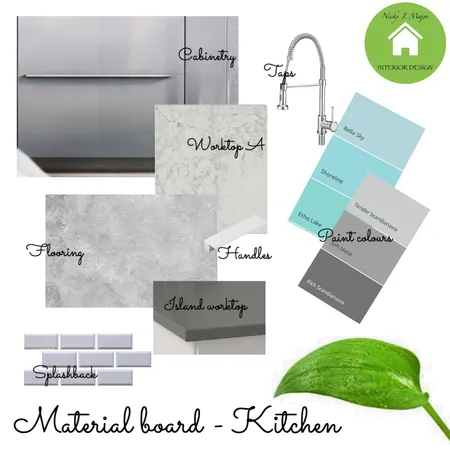 Kitchen - material board NJM Interior Design Mood Board by NickyJMajor on Style Sourcebook