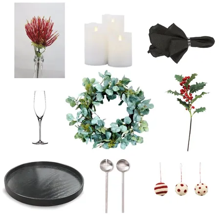 Xmas table Interior Design Mood Board by awp on Style Sourcebook
