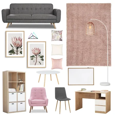 PINK room Interior Design Mood Board by Invelope on Style Sourcebook