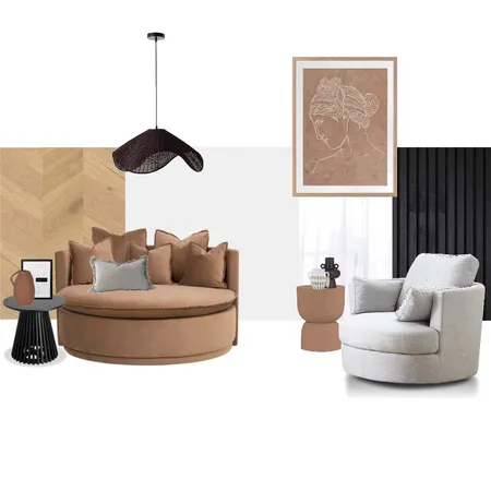 Seating Area Interior Design Mood Board by Sage & Stone Styling on Style Sourcebook