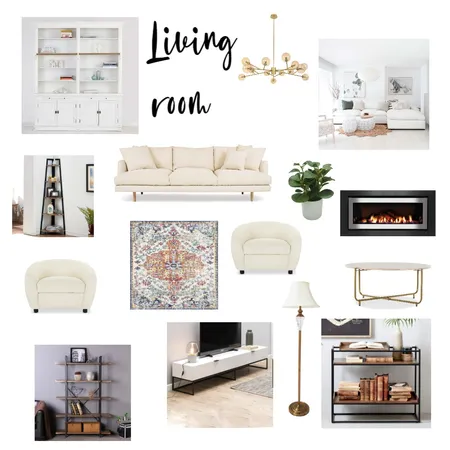 Living Room Interior Design Mood Board by Svetlana Raskostova on Style Sourcebook