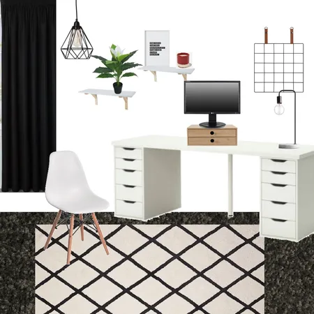 Office Space Interior Design Mood Board by Joanne Marie Interiors on Style Sourcebook