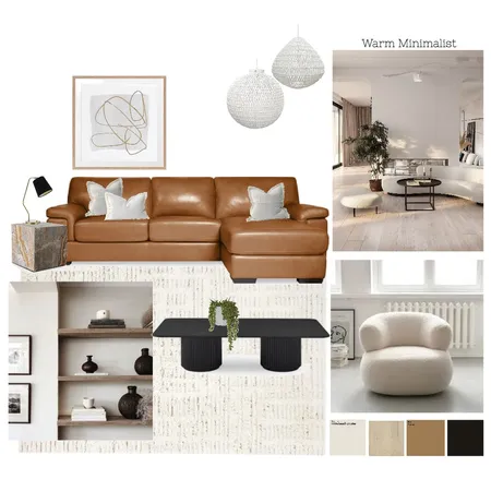 Warm Minimalist Interior Design Mood Board by laurenaughton on Style Sourcebook
