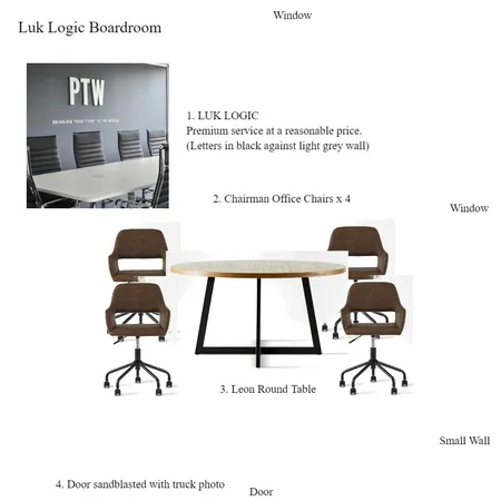 Luk Logic Boardroom Interior Design Mood Board by Sam on Style Sourcebook