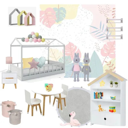 Quarto Alice Interior Design Mood Board by Tamiris on Style Sourcebook