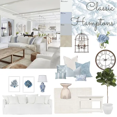 Classic Hamptons Interior Design Mood Board by Kahryn on Style Sourcebook