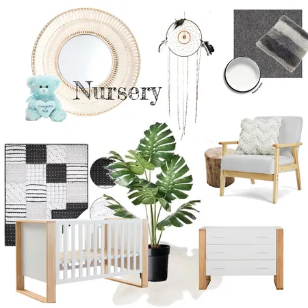 Nursery Interior Design Mood Board by Tina on Style Sourcebook