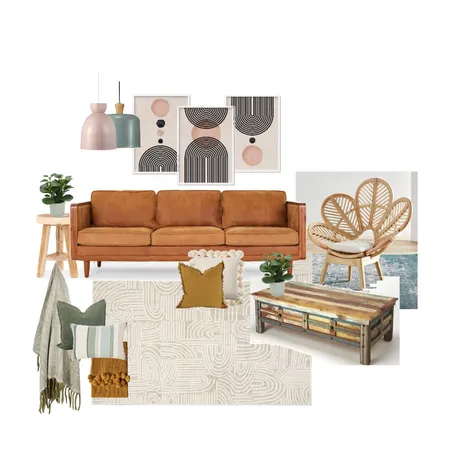 Boho living Interior Design Mood Board by Edna Oliveira on Style Sourcebook