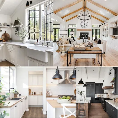 Modern Farmhouse Interior Design Mood Board by Laurencarabella on Style Sourcebook