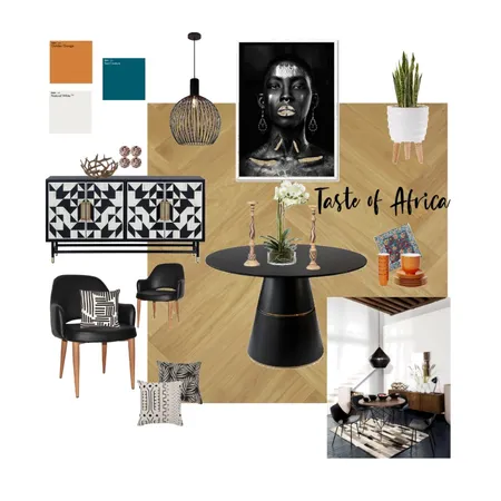 Taste of Africa Mood Board Interior Design Mood Board by The DreamStyles AZ on Style Sourcebook