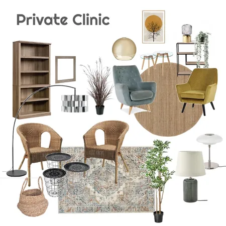 Clinic Interior Design Mood Board by Talio on Style Sourcebook