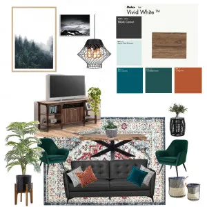 Mountain Inspired Living Room Interior Design Mood Board by irisoasis on Style Sourcebook