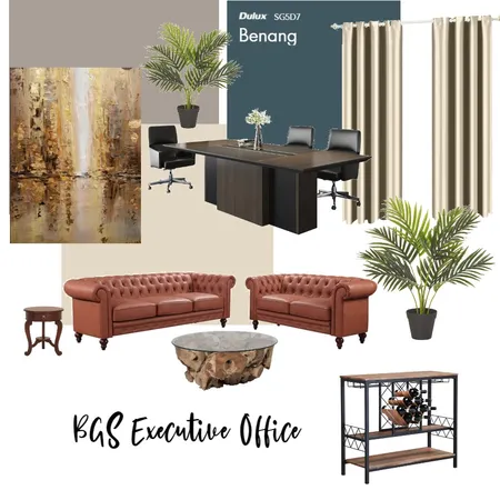 Executive Office Interior Design Mood Board by Brenda Maps on Style Sourcebook