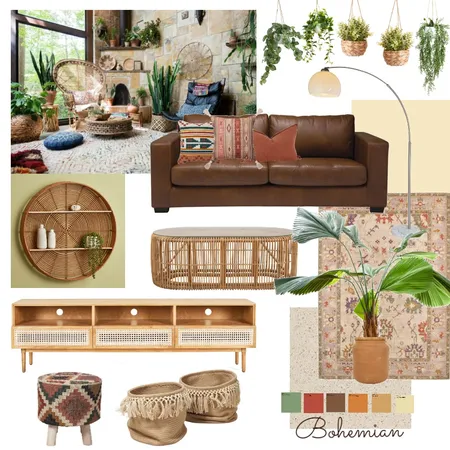 MB_Bohemian Interior Design Mood Board by Maihuong on Style Sourcebook