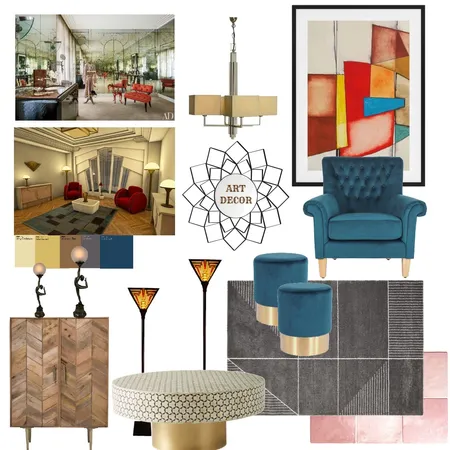 MB_Art decor Interior Design Mood Board by Maihuong on Style Sourcebook