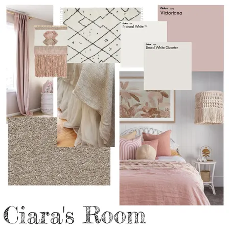 Ciara's Room Interior Design Mood Board by CMAB.92 on Style Sourcebook
