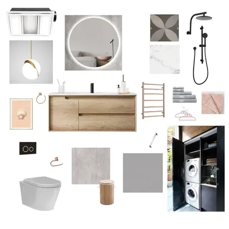 Bathroom Interior Design Mood Board by Cen on Style Sourcebook