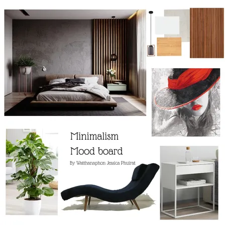 Assignment 3  Minimalism Mood Board Interior Design Mood Board by jess2530 on Style Sourcebook