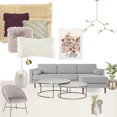 modern luxurious living room Interior Design Mood Board by Razan Daher on Style Sourcebook